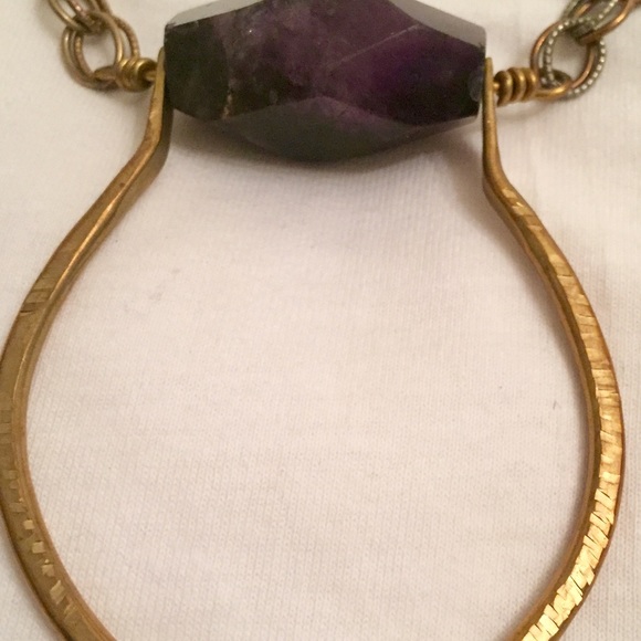 Amethyst Artwear Necklace - Picture 5 of 6